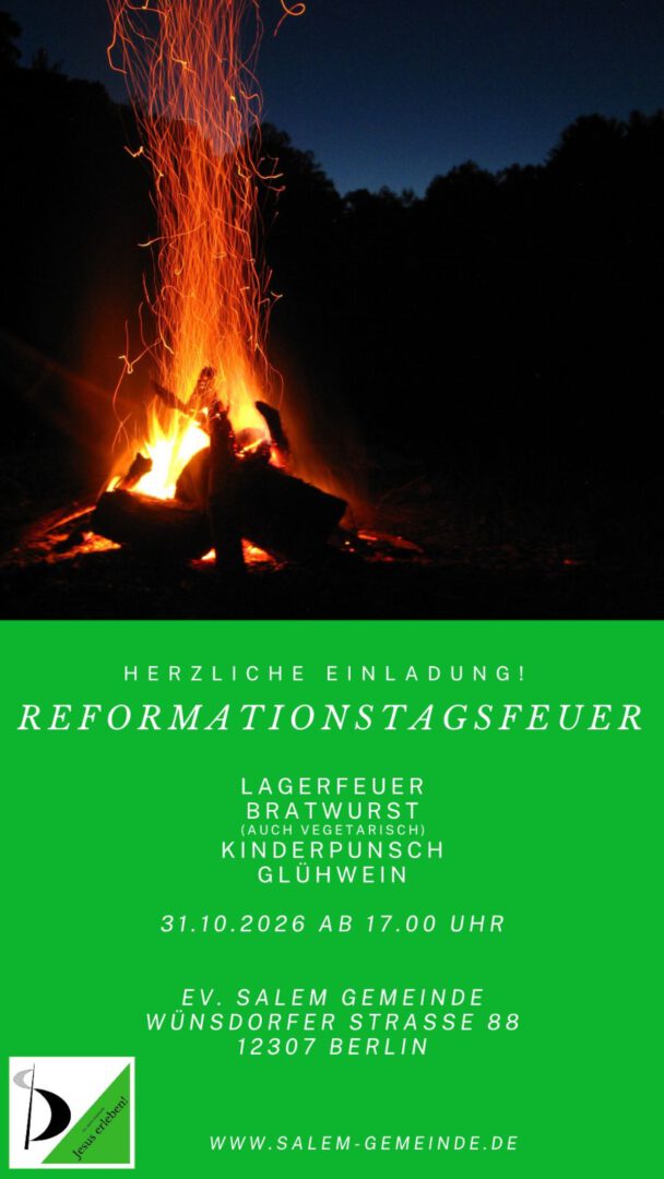 Reformationsfeuer 2026